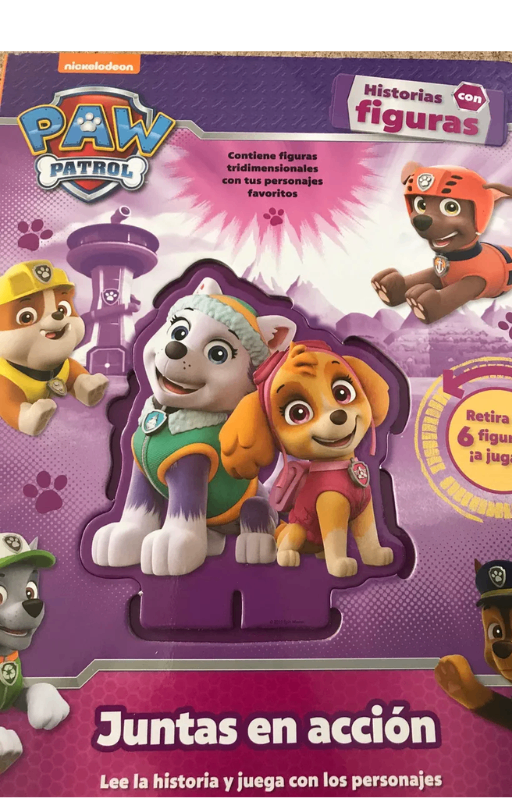 Paw patrol: juntas en acción .varios autores