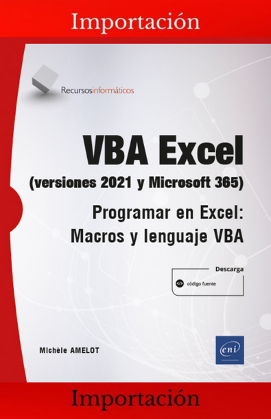Vba excel (versiones 2021 y microsoft 365)