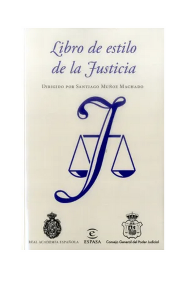 Libro de estilo de la justicia