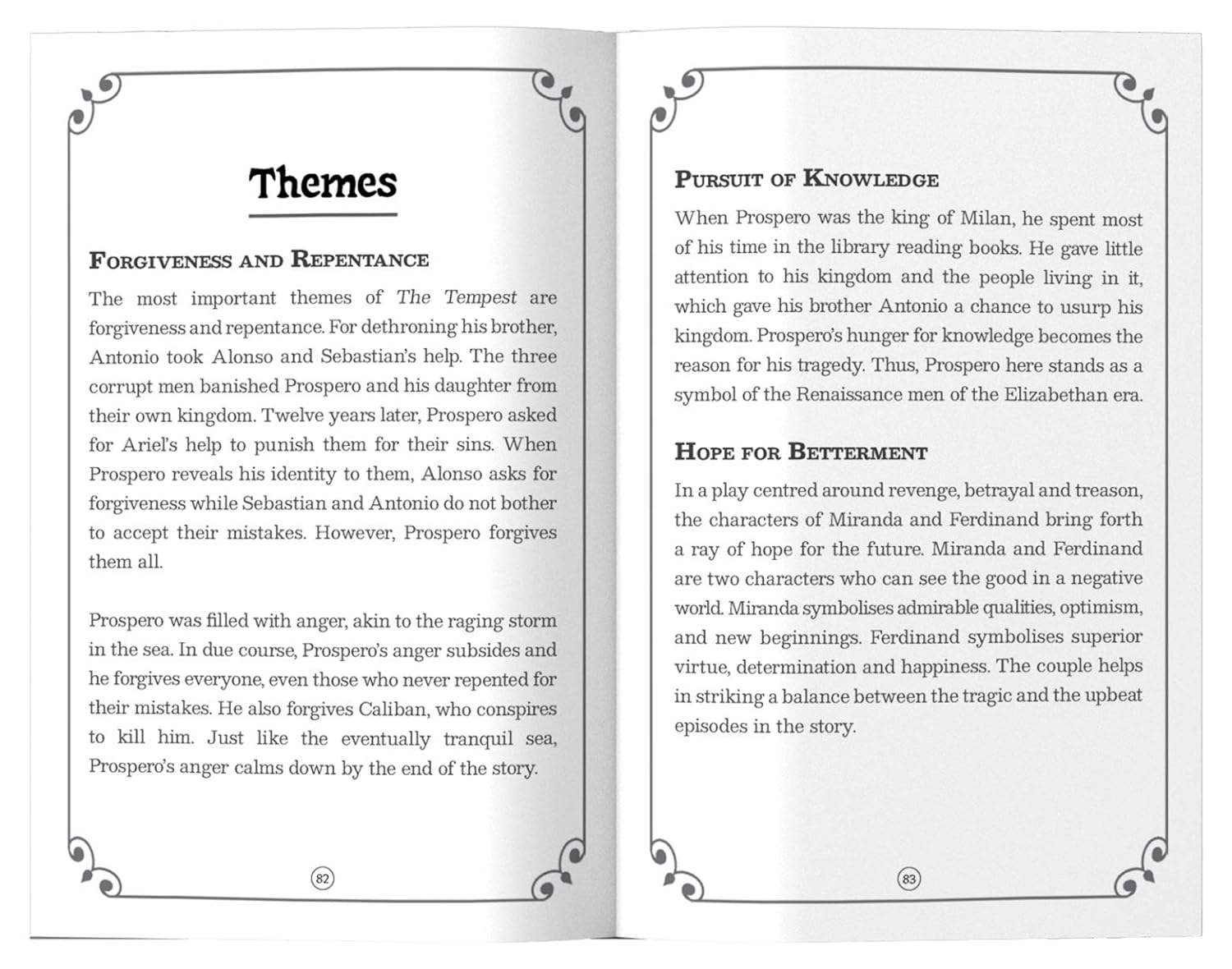 The tempest : shakespeare’s greatest stories for children (abridged and illustrated) with review questions and an introduction to the themes in the story miniatura 2