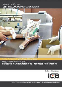 Manual mf0545_1: envasado y empaquetado de productos alimentarios