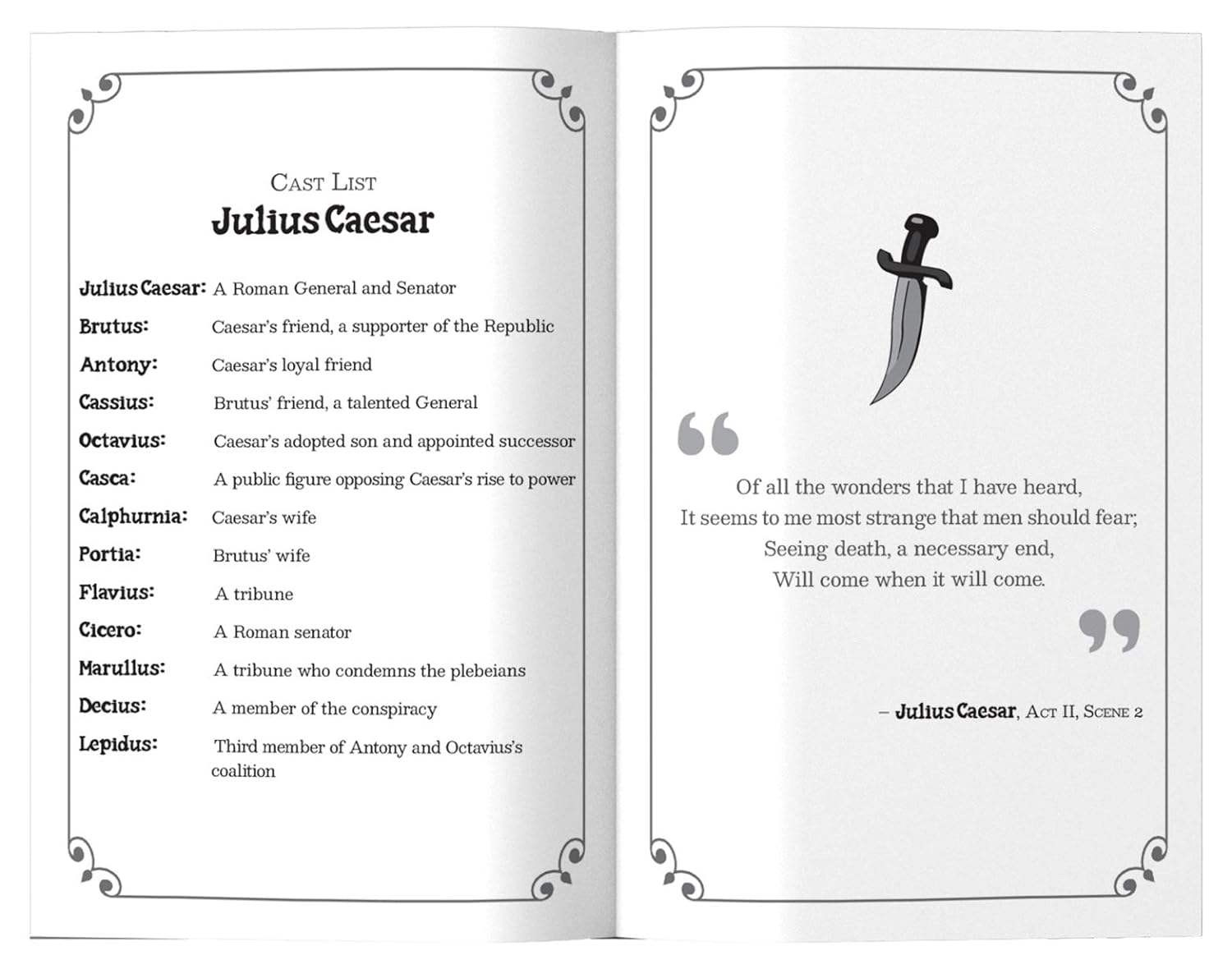 Julius caesar : shakespeare’s greatest stories for children (abridged and illustrated) with review questions and an introduction to the themes in the story miniatura 2