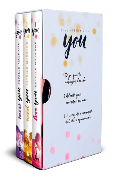 Pack you (incluye 3 libros)