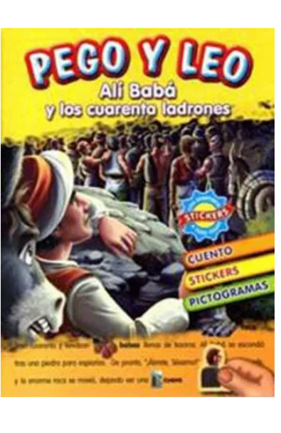 Pego y leo -ali baba y los 40 ladrones
