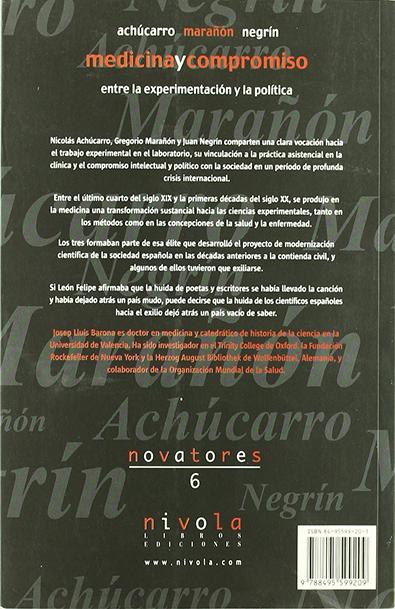Novatores 6 : medicina y compromiso miniatura 2