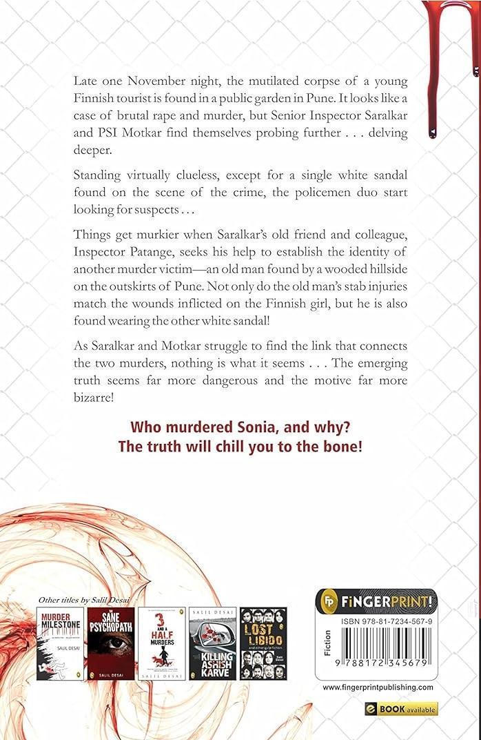 The murder of sonia raikkonen : an inspector saralkar mystery (print on demand) miniatura 3