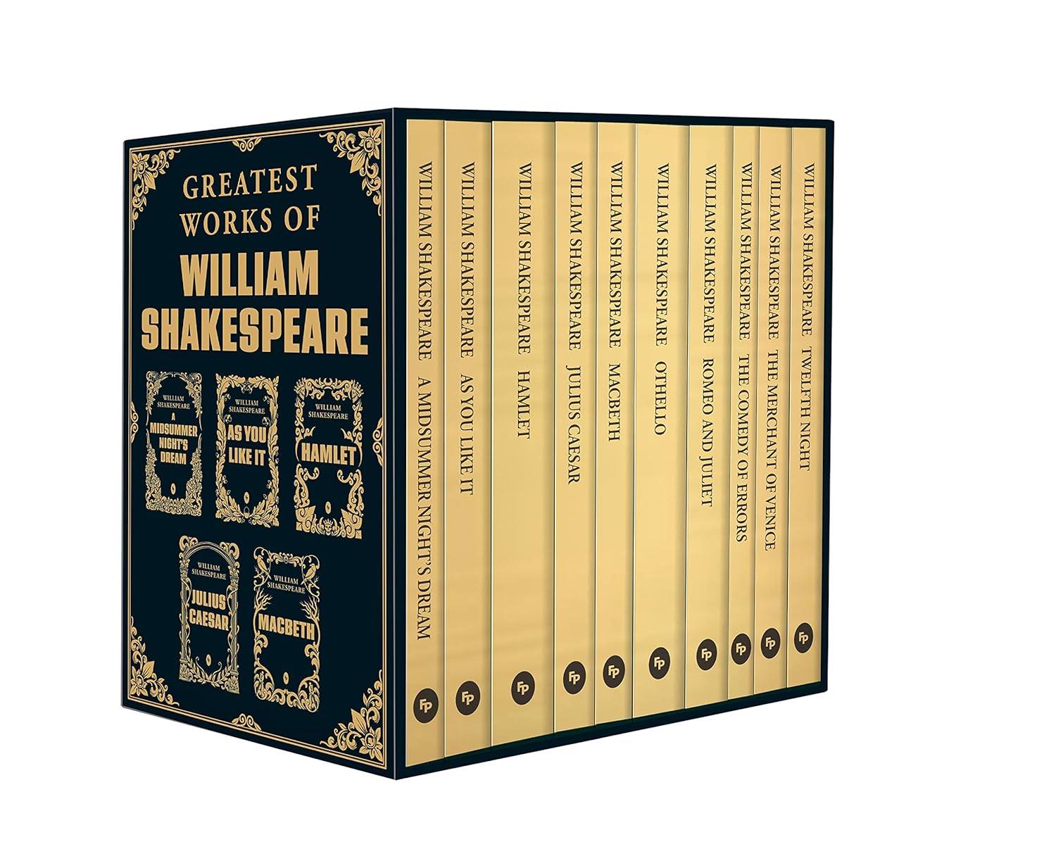 Greatest works of william shakespeare (boxed set of 10)