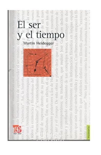 Introducción a el ser y el tiempo de martin heidegger