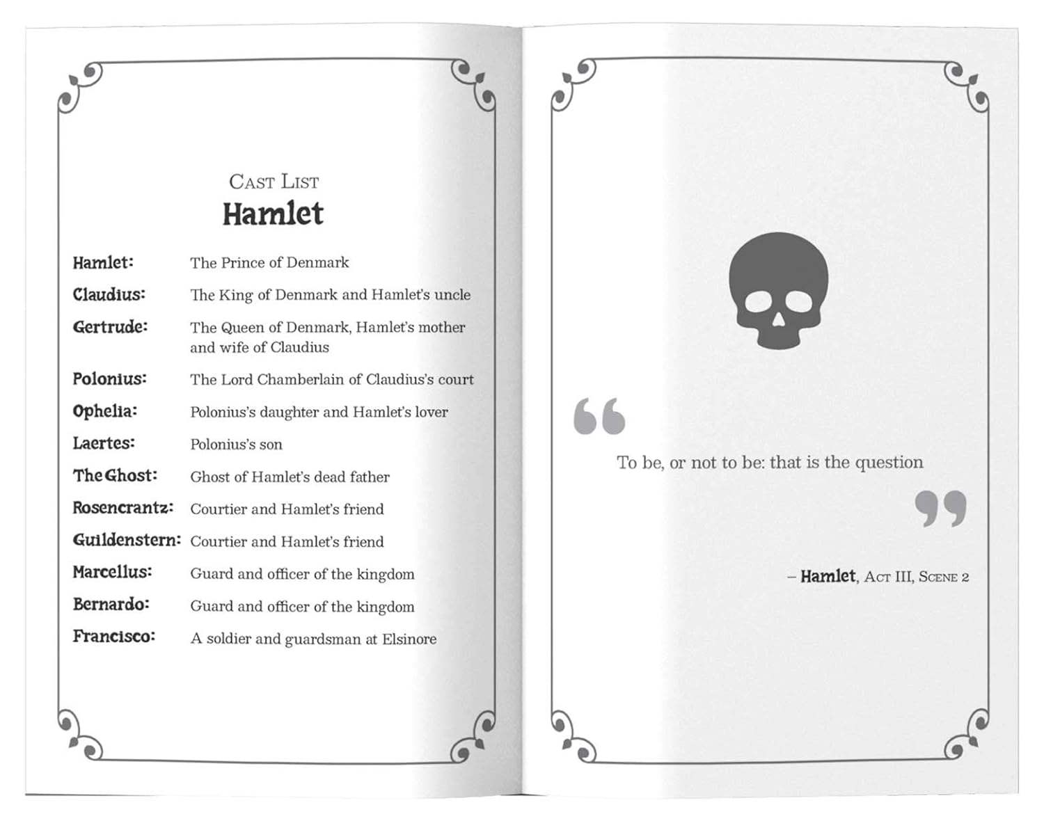Hamlet : shakespeare’s greatest stories for children (abridged and illustrated) with review questions and an introduction to the themes in the story miniatura 4