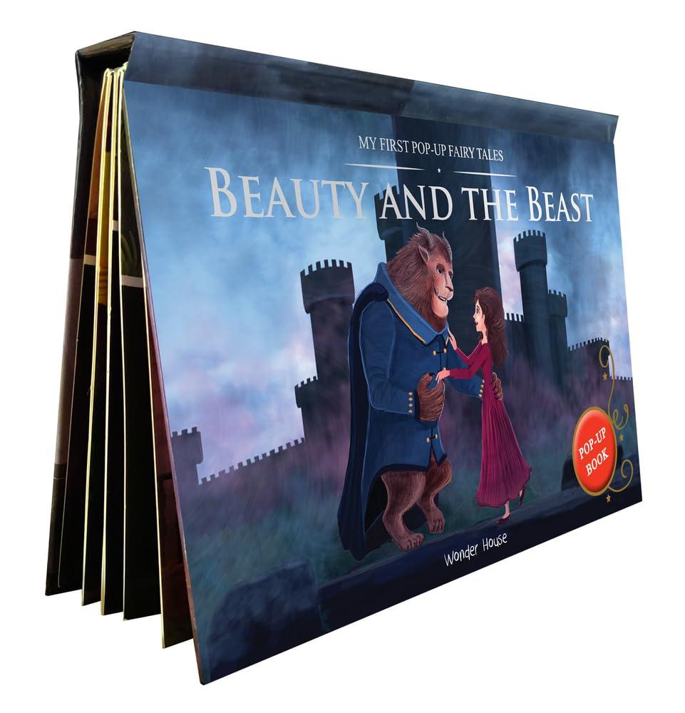 My first pop-up fairy tales - beauty and the beast : pop up books for children miniatura 2