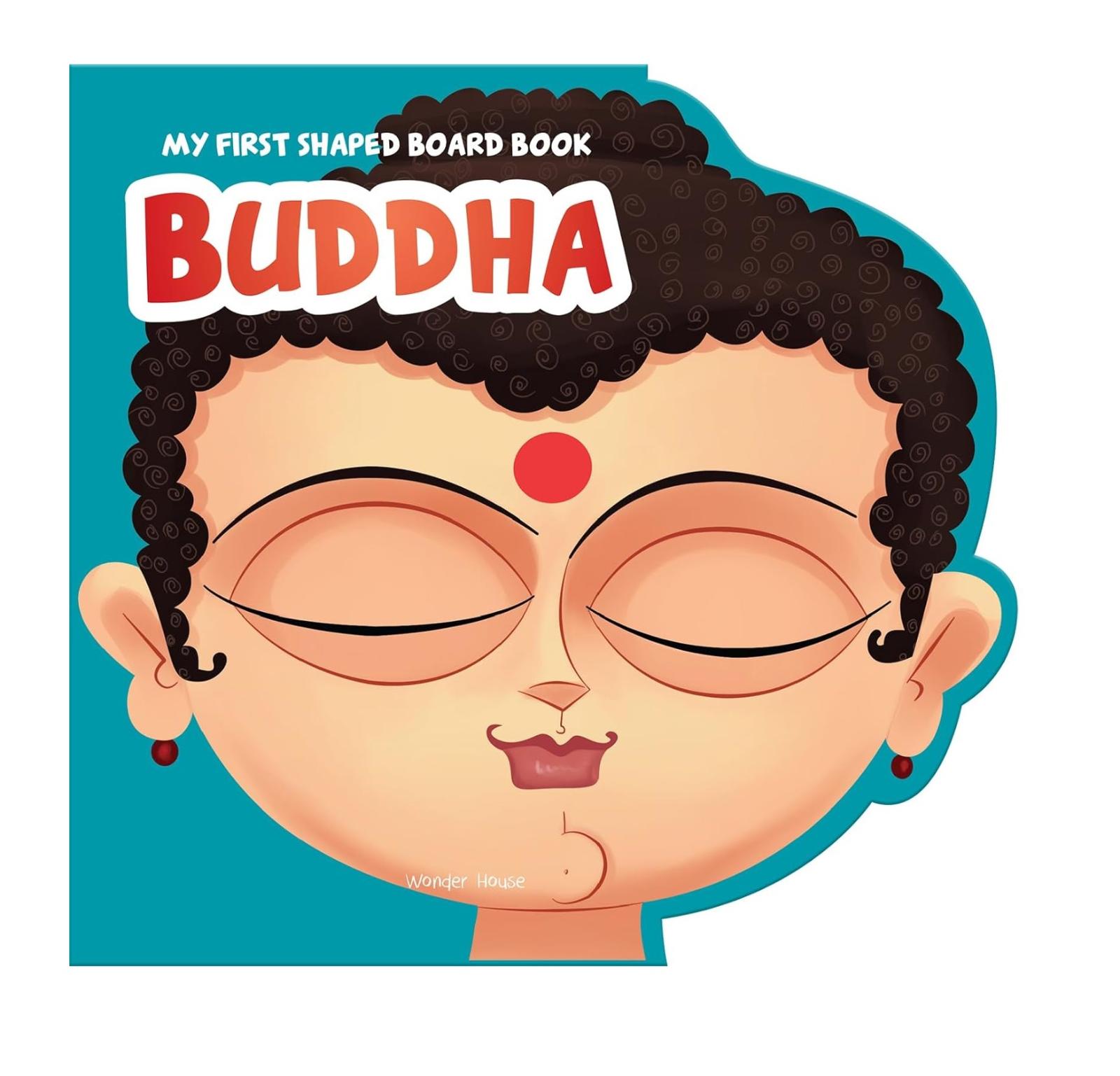 My first shaped board book: illustrated buddha hindu mythology picture book for kids age 2+ (indian gods and goddesses)