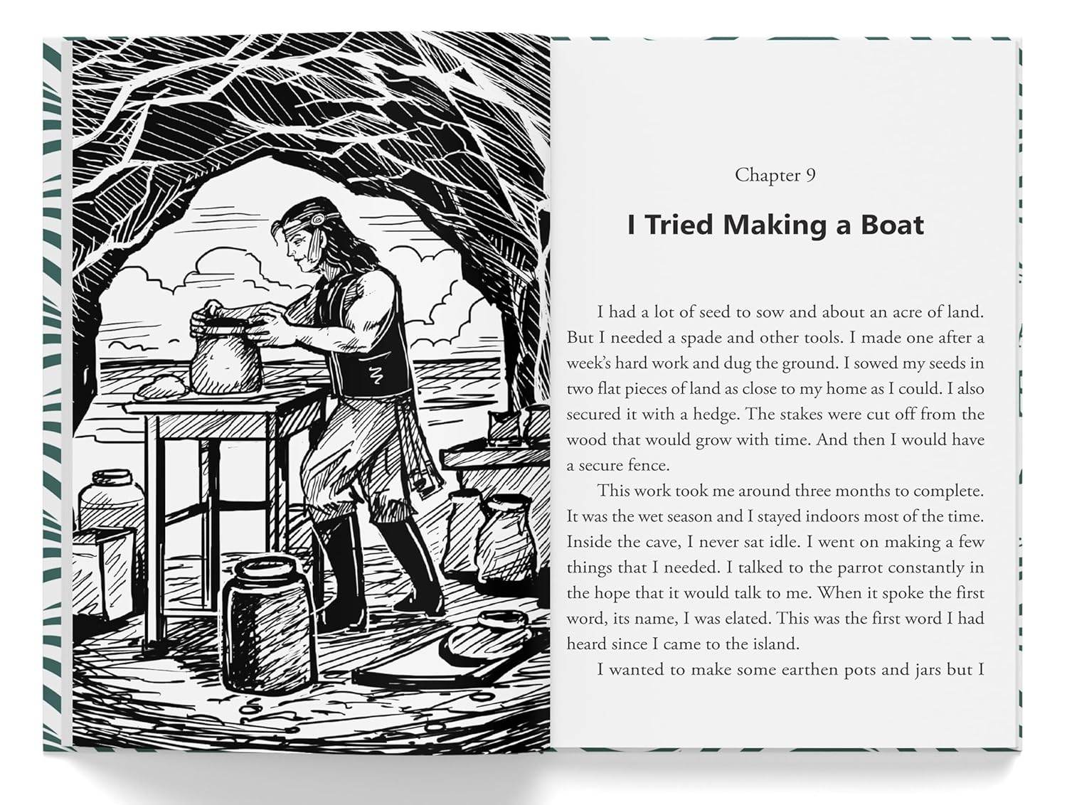 Robinson crusoe: abridged novels with review questions miniatura 3