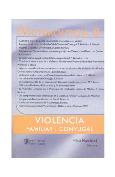 Victimologia 8. violencia familiar / conyugal