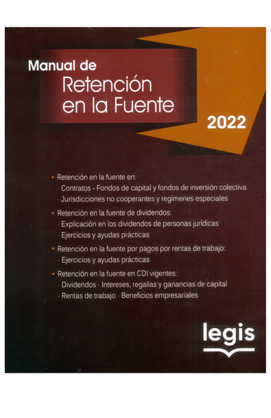 Manual de retención en la fuente - 2022