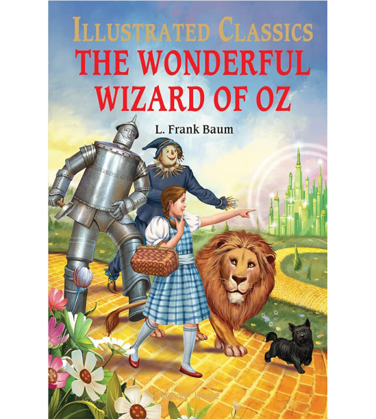 The wonderful wizard of oz : llustrated abridged children classic english novel with review questions (hardback)