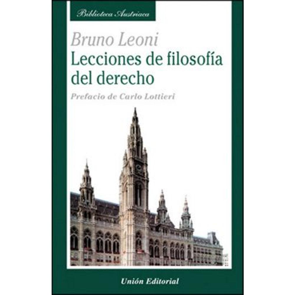 Lecciones de filosofía del derecho. prefacio de carlo lottieri