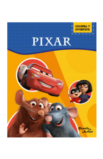 Colorea y diviértete. pixar