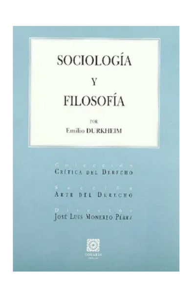Sociologia y filosofia
