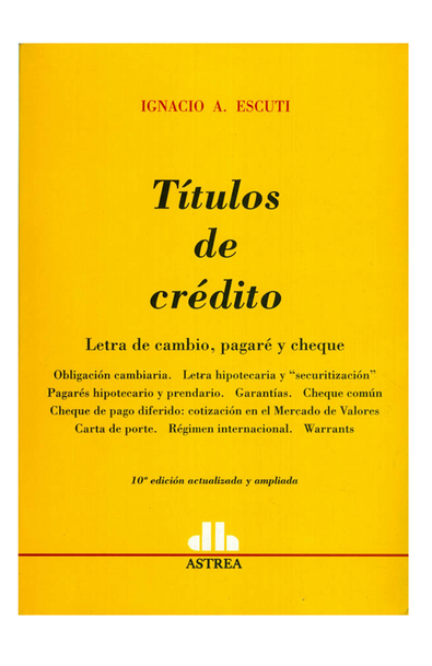 Títulos de crédito