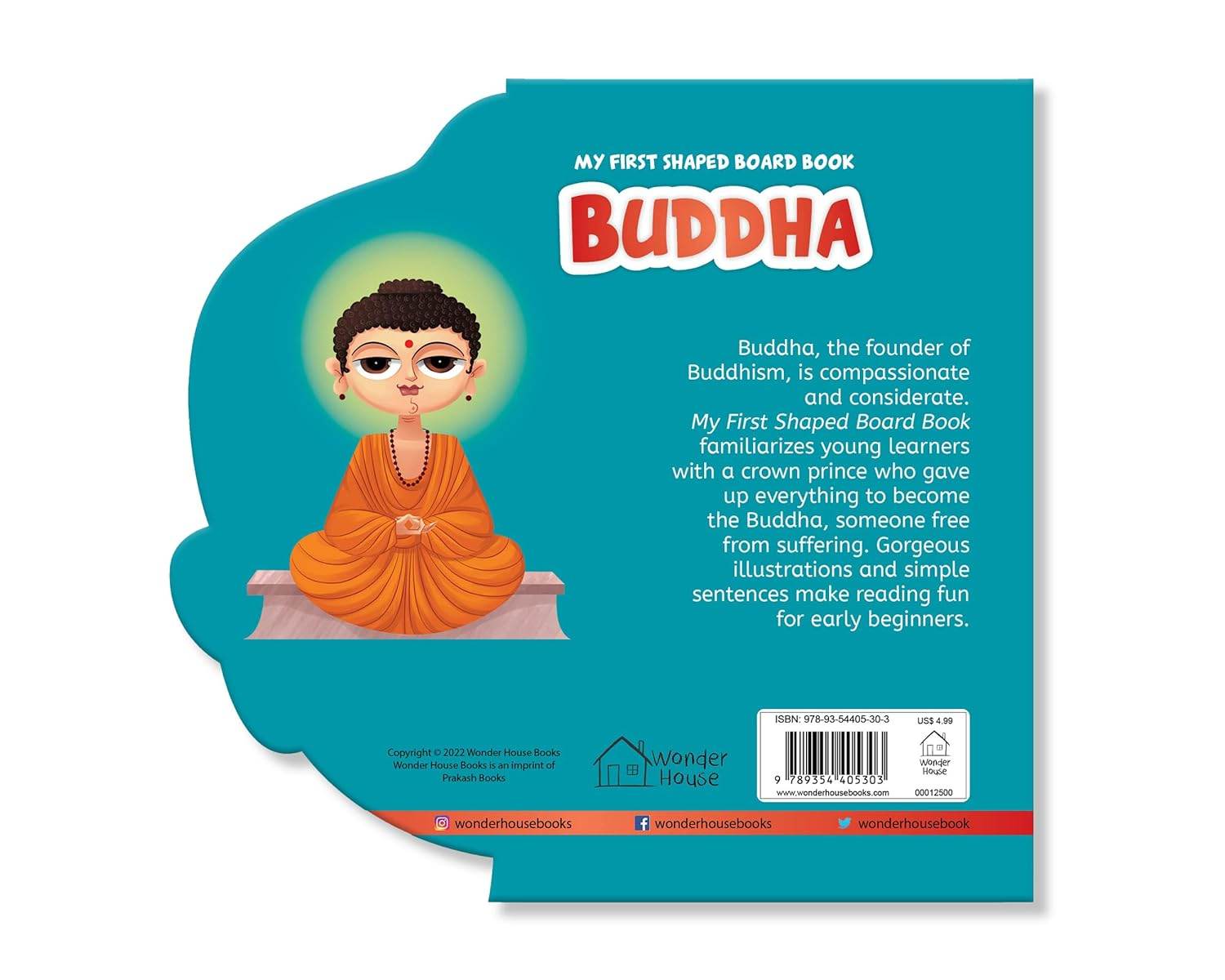 My first shaped board book: illustrated buddha hindu mythology picture book for kids age 2+ (indian gods and goddesses) miniatura 4