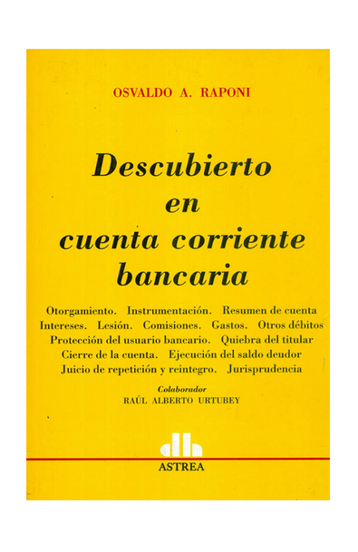 Descubierto en cuenta corriente bancaria