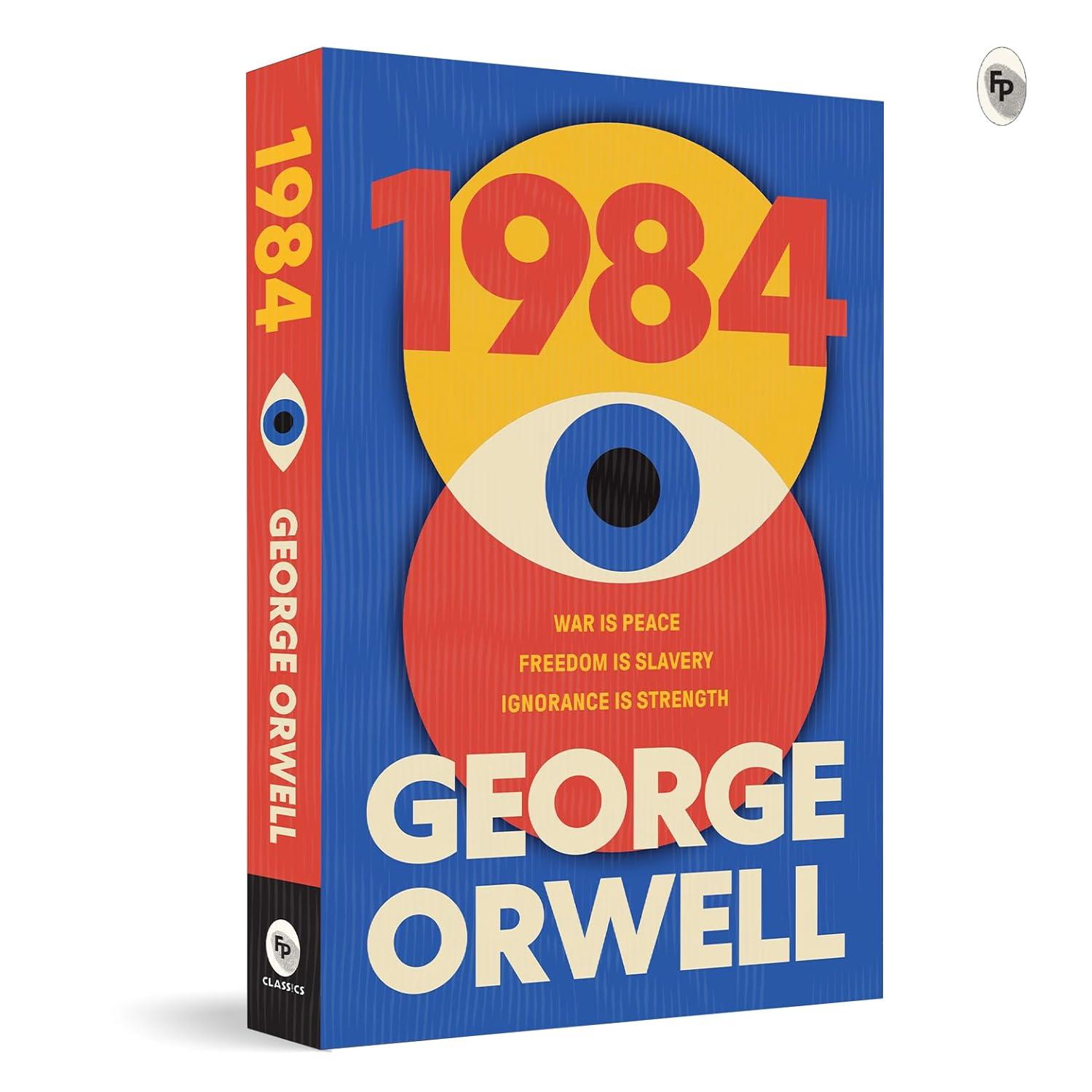 Best of george orwell boxed set (animal farm & 1984) set of 2 books miniatura 3