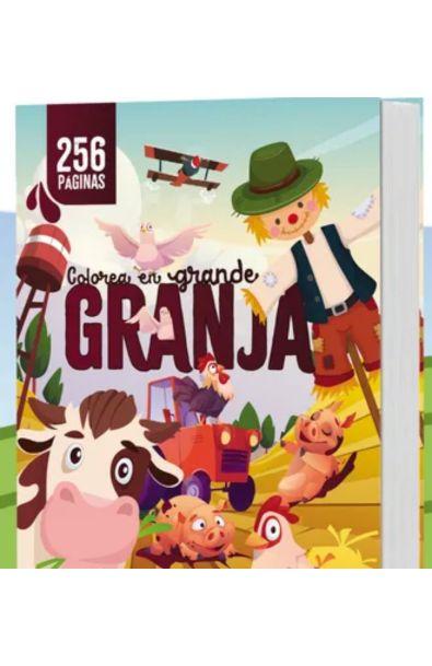 Colorea en grande, la granja