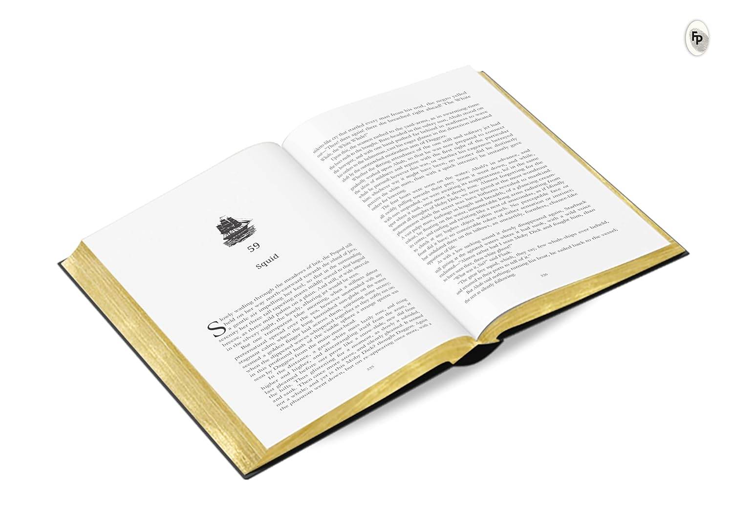 Moby dick (deluxe hardbound edition) miniatura 3