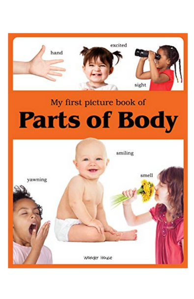 My first picture book of parts of body