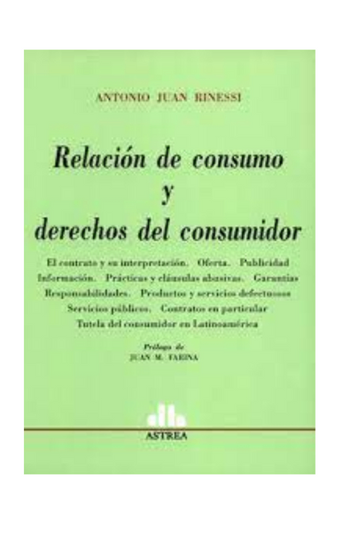 Relación de consumo y derechos del consumidor