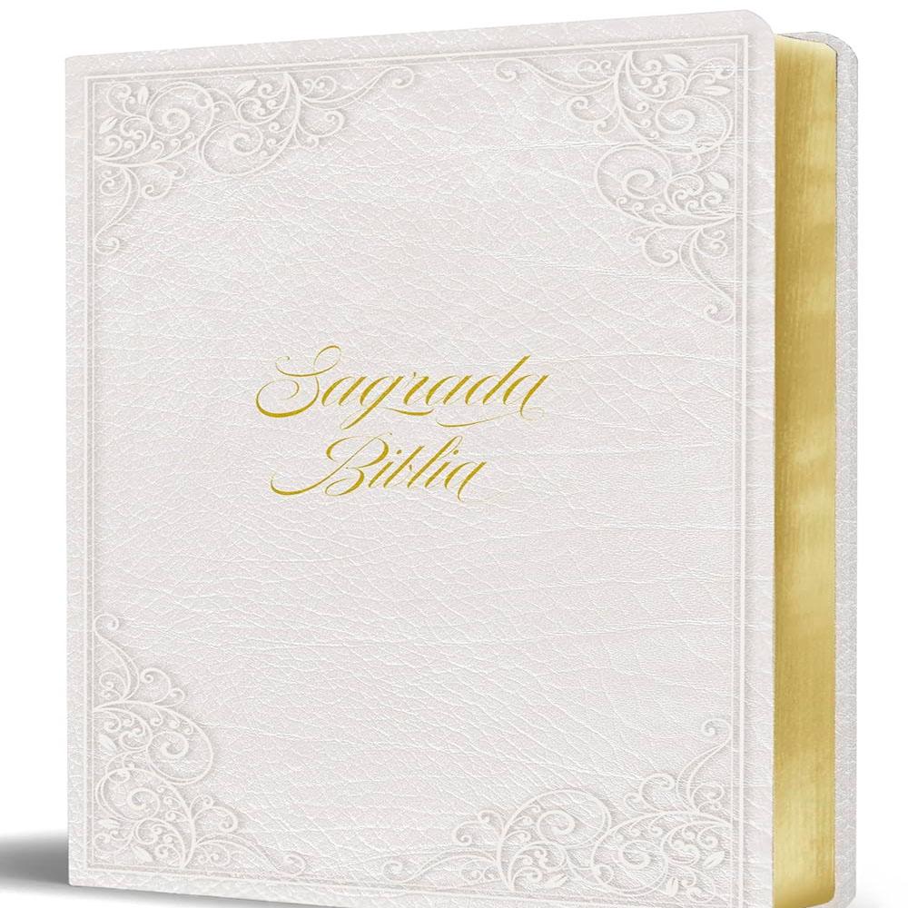 Biblia catolica floral cloth