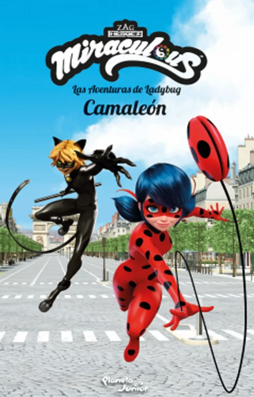 Ladybug. camaleón, miraculous