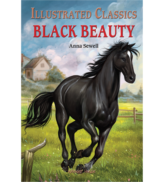 Black beauty: illustrated abridged children classic english novel with review questions (hardback)