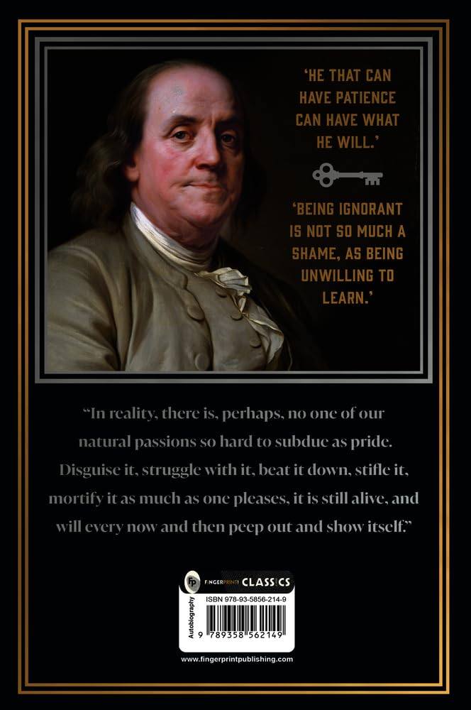 The autobiography of benjamin franklin (deluxe hardbound edition) miniatura 3