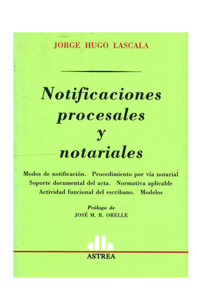 Notificaciones procesales y notariales