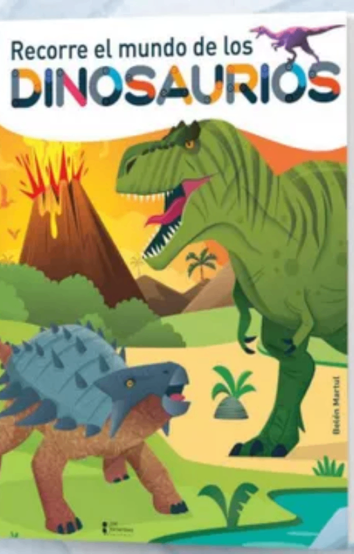 Recorre el mundo de los dinosaurios, belen martul