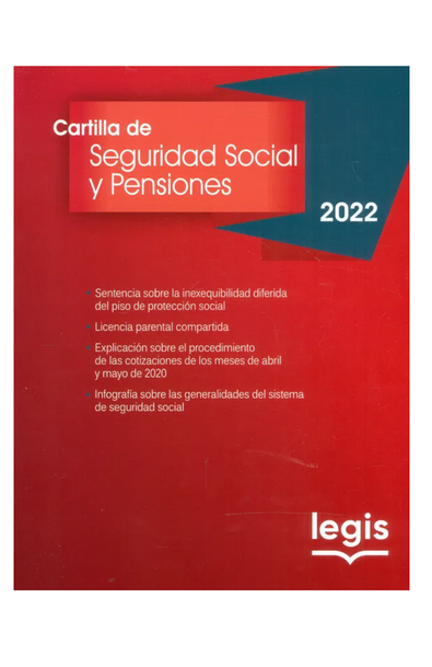 Cartilla de seguridad social y pensiones - 2022