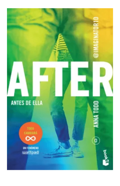After. antes de ella