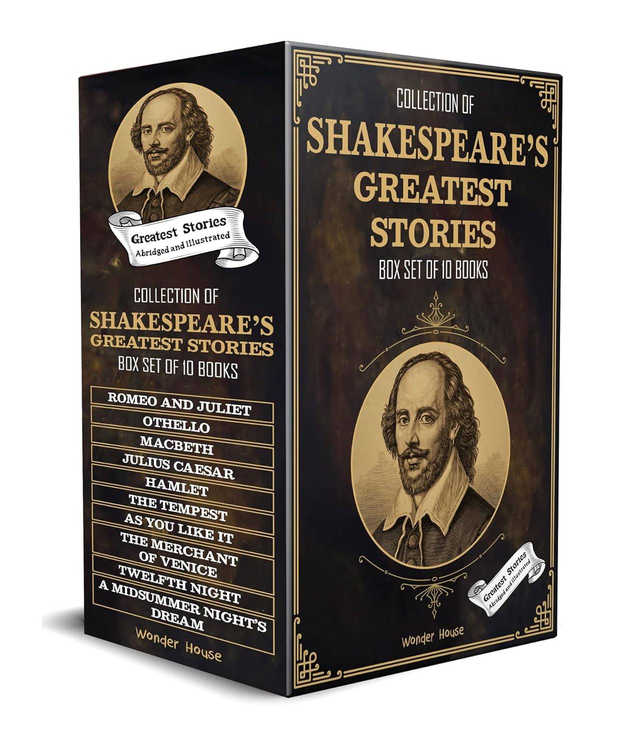 Collection of shakespeare's greatest stories (box set of 10 books) for children miniatura 2