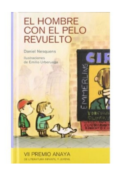 El hombre con el pelo revuelto