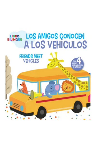 Los amigos conocen a los vehiculos