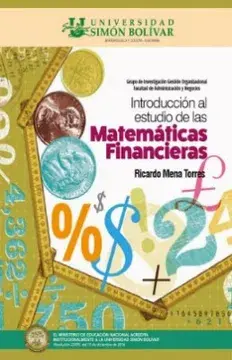 Introduccion al estudio de las matematicas financieras