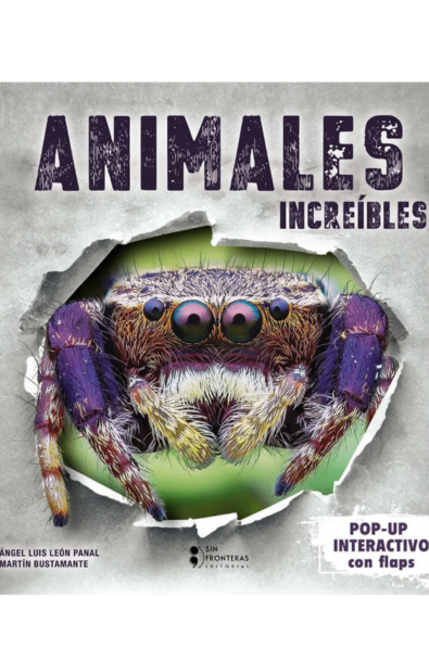 Animales increíbles: pop up interactivo + flaps