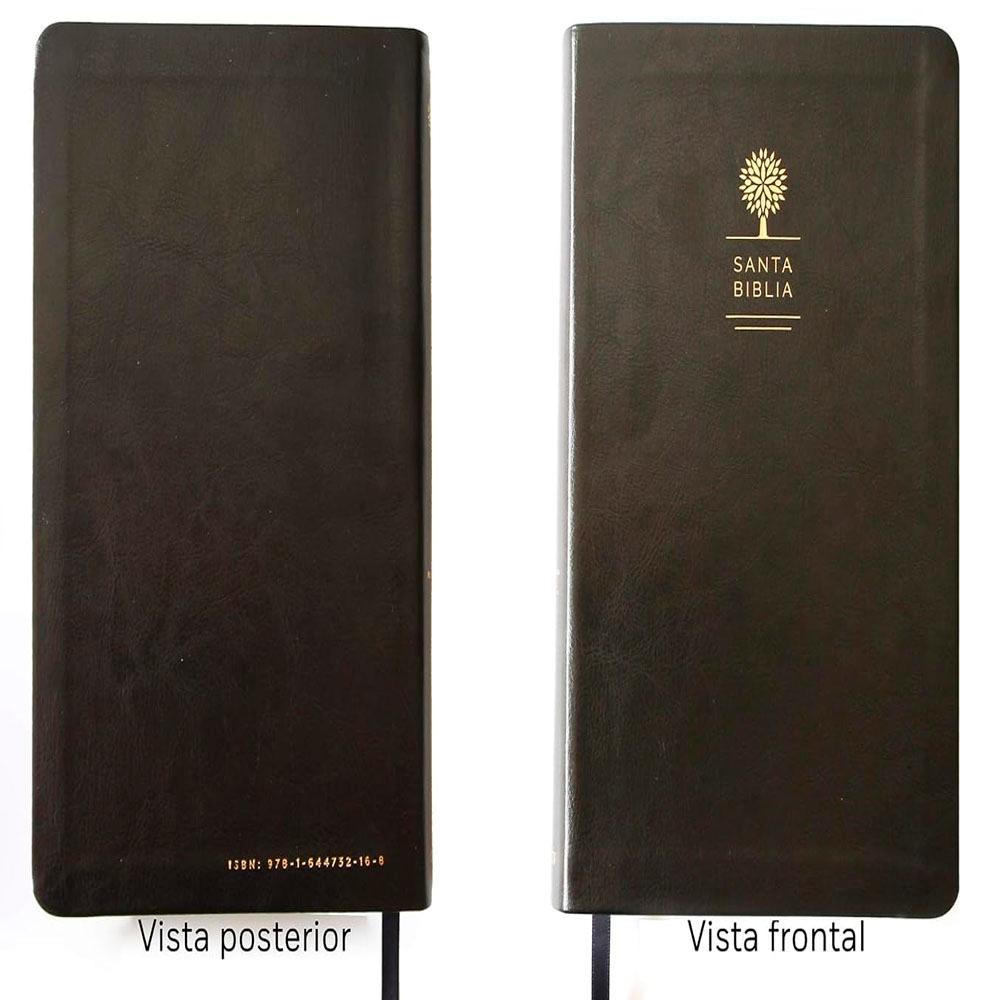Biblia rvr 1960 simil piel negra miniatura 4