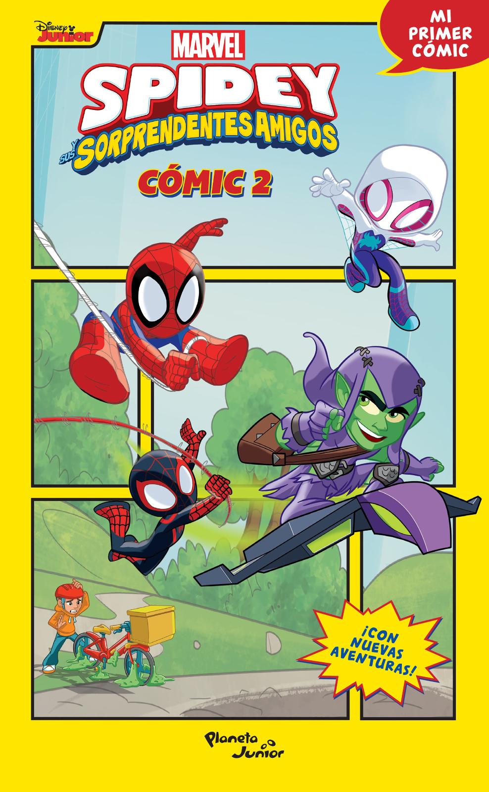 Spidey y sus sorprendentes amigos. cómic 2