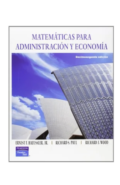 Matematicas para administracion y economia 12