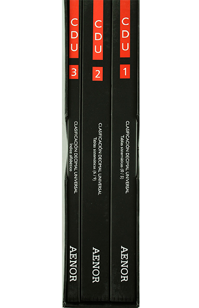 Clasificación decimal universal 3 tomos miniatura 3