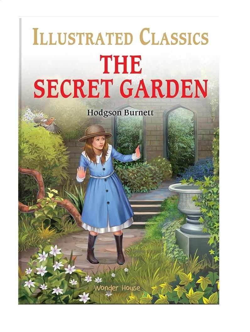 The secret garden : illustrated abridged children classic english novel with review questions (hardback)