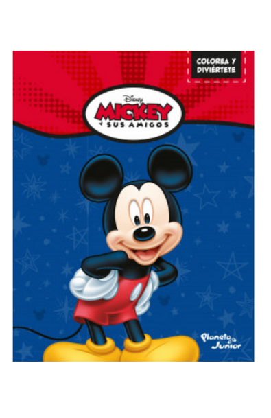 Colorea y diviértete. mickey