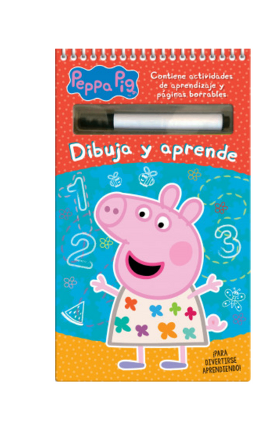 Peppa pig. dibuja y aprende